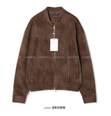 Bake Eco YKK Biker Leather Blouson Jacket