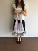 Clear Stripe Shoulder Bag (3color)