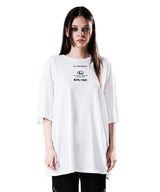 NO.122 BAR CODE T-SHIRT WHITE