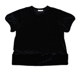 グウェンベルベットドットファーハーフTシャツ（2c）