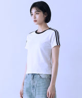 ユージュアル セミクロップ Tシャツ 6カラー