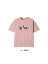 フューチャーセミクロップ半袖Tシャツ (4 Colors)
