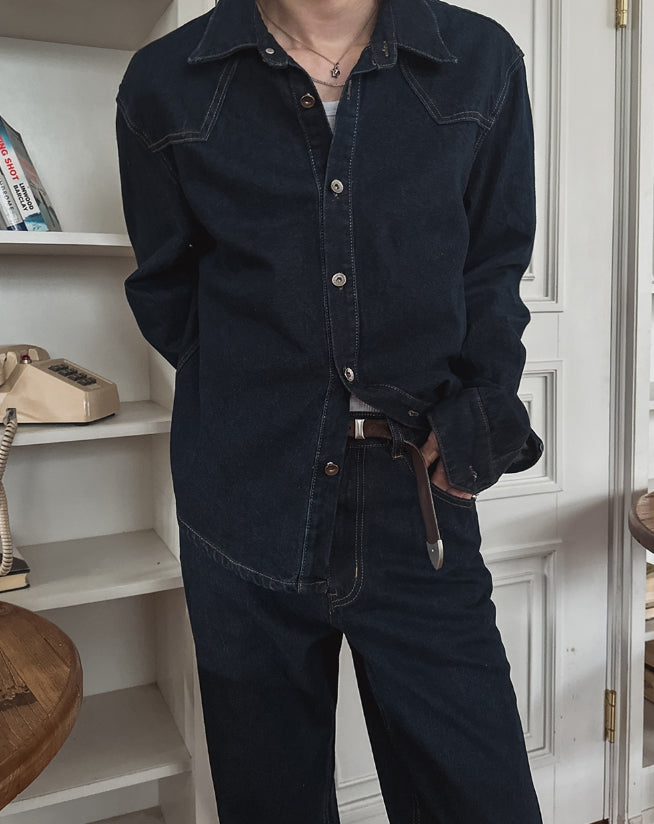 Harry's Western Raw Denim Jacket