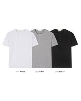 ダーリーマッスルフィットヘンリーTシャツ