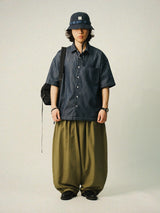 SN Non Fade Denim Half Shirts
