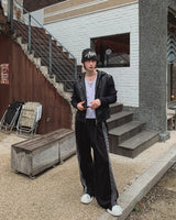 ケヴィン トラック ワイド スウェットパンツ