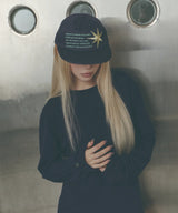 Button Roll-Up Loose-Fit Long Sleeve [Navy]