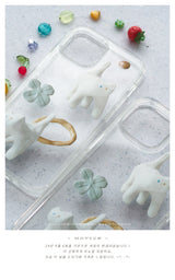 odd-eye cat jelly hard phone case