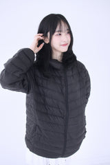 Duck-Down Light Hooded Slim Lightweight Padded (2colors)