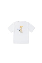パピーポートレートTシャツ_アイボリー
