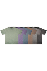 ビンテージウォッシュドプレインTシャツ