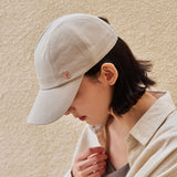 VZ Stud Curve Cap / Beige