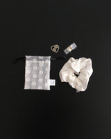 Swan Dot Drawstring Pouch
