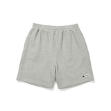 エッセンシャルメッシュスウェットショーツ【メランジグレー】