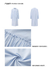 UnsocialNight2025 Autumn Original Two-colour Printed Loose Pullover Long-sleeved Dress Girlish Style