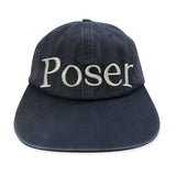 'Poser' ビンテージキャップ/ネイビー