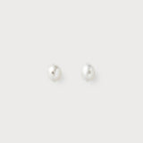 Signature Polkadots Earrings, White