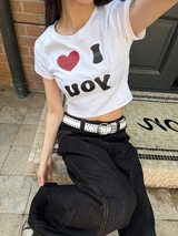 [Unisex] ステッチブーツカットデニムパンツ