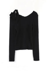 String-off rib knit