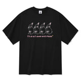 RABBIT FOUR T-SHIRTS