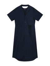 バックカットアウトドレス (Navy)