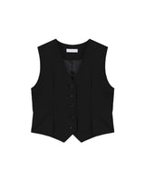 Eve Pintuck Vest (2color)