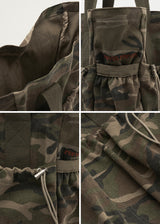 カモキャンバストートバッグ (Khaki)