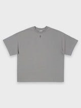 DOODLE SKULL TEE - GREY