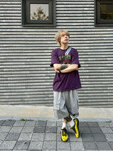 Scull cargo sweat bermuda pants 2C