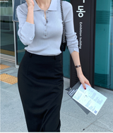 It You Collared Long Sleeve Knit / 5 colors