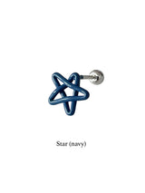 Fruit doodle piercing (Navy)