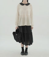 [fiebre] ribbonny blouse 