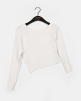 Linko Twisted Slim Fit Off-Shoulder Knitwear