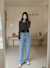 Border Cashmere Cable Knit Cardigan (5color)