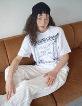 フレイムグラフィックオーバーサイズTシャツ