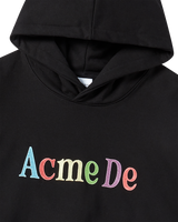 25FW COLOR LOGO HOODIE BLACK