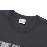 24FW クレヨンドローイングロゴショートスリーブTシャツ チャコール