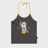 Vintage graphic ringer sleeveless
