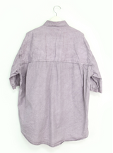 (UNISEX)ラベンダーブリーズボックスシャツ(4colors)