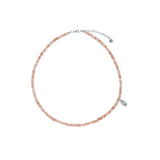 Marine wave Necklace [ocean pink]