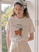 ROLA サングラスパピースタンダードフィットTシャツ ホワイト