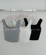 Bra cap napping cropped sleeveless