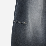 Dot Brush Denim Pants