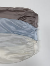 Tony See-through Wrap Balloon Fit Blouse