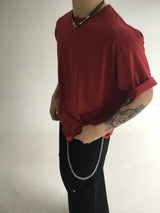 crop cut off short sleeve(4colors)
