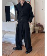[F/W] ベーシッククロップシャツ(3color)
