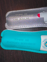 Good kisses initial lipbalm keychain (3color)