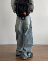 Shadow Curved Denim Pants