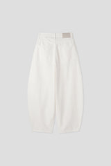 STUD BALLOON WIDE PANTS (2C)