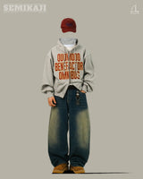 DR FAVOR 26 Patch Crop Hoody Zip-up
